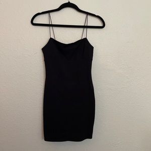 Black Bodycon Mini Dress